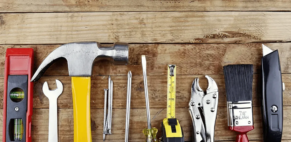 Handyman tools for home repairs and maintenance services in Anaheim, CA